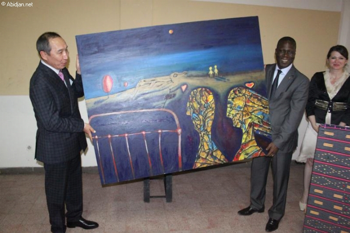 Culture : La Côte d’Ivoire et le Kazakhstan communient autour de l’art plastique